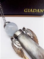 Collana Giadan Donna in Argento Acquamarina CANG190-6438B - CANG190-6438B